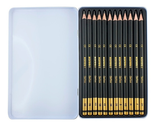 Set de Lápices de Dibujo Kores x 12 Un - Imagen 2