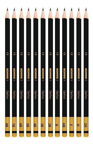 Set de Lápices de Dibujo Kores x 12 Un - Imagen 3