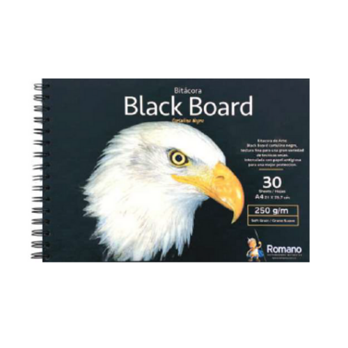 Bitacora Black Board A4_ Romano