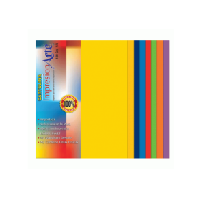 Cartulina Iris Pqt por 20 Un. Colores Surtidos ImpresionArte