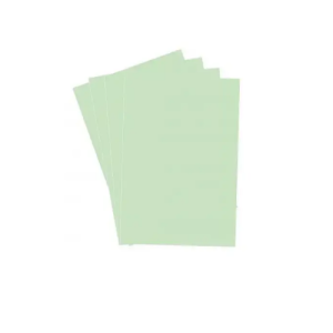 Cartulina Octavo Pqt por 100 Un. Color Verde