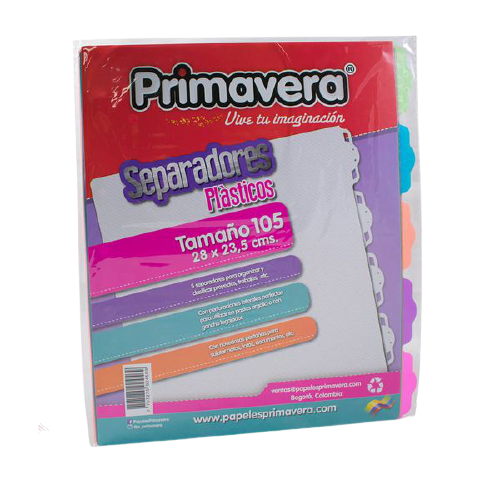 Repuesto de Hojas Cuadriculadas para Folder_ Primavera