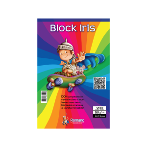 Block Iris Oficio X 35 Hojas_ Romano