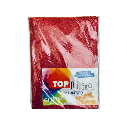 Foamy Escarcha 1/8 X 10 Un. Colores Surtidos-Top Line - Imagen 2