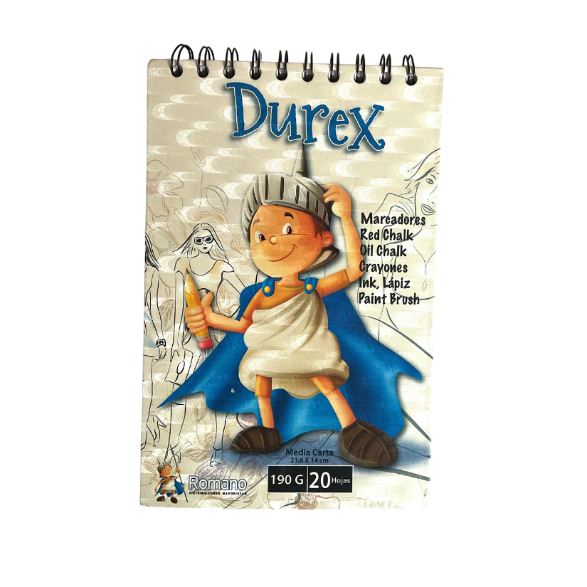 Bitacora Romano Durex "1/2" Carta