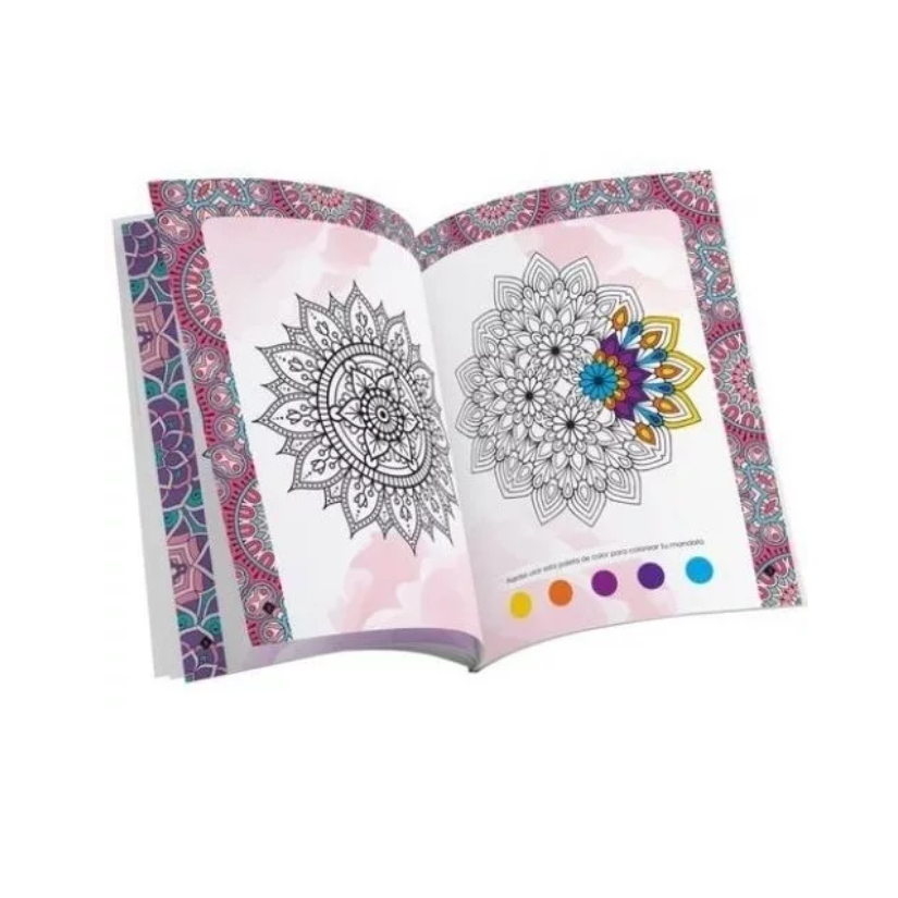 Cartilla Mandalas x 6 Un._ Primavera - Imagen 2