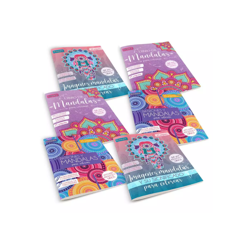 Cartilla Mandalas x 6 Un._ Primavera